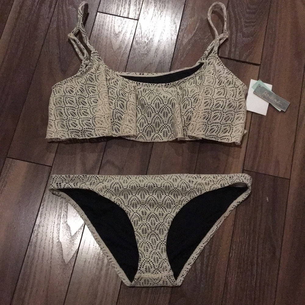 RAISINS 2pc Bralette and Bikini Bottom Jun…